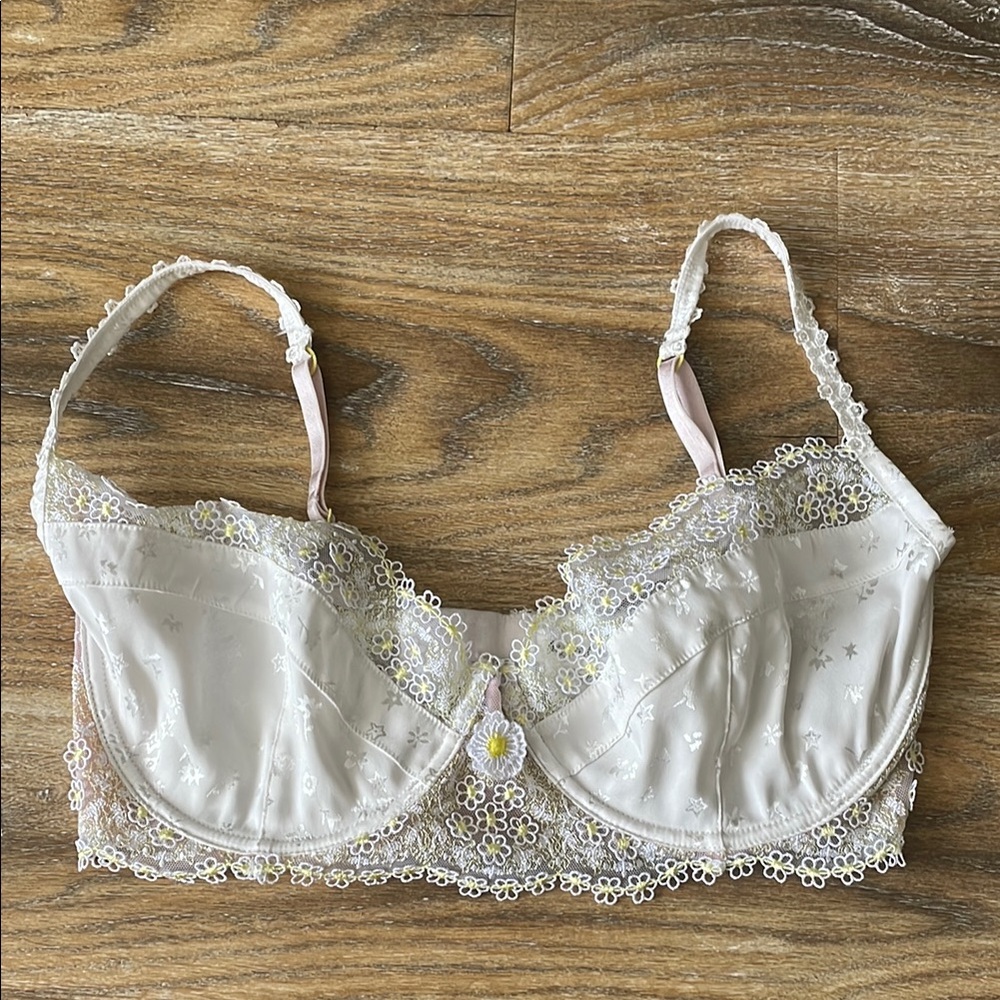 For Love and Lemons Lacy Daisy Underwire Bra
